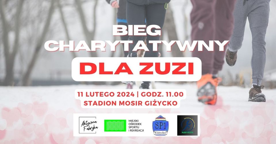 Bieg Charytatywny dla Zuzi – 11.02.2024