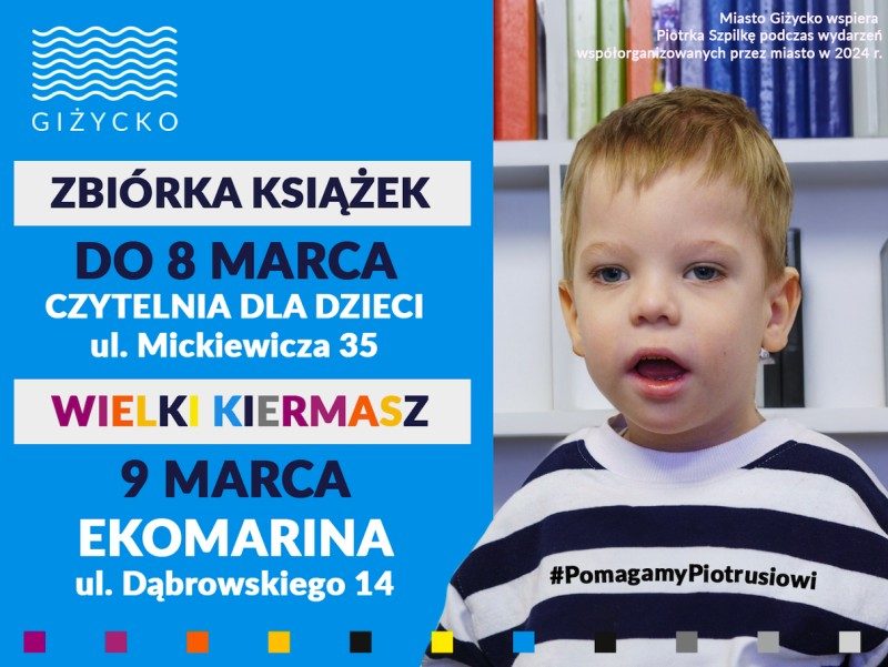 Kiermasz Charytatywny na Rzecz Piotrusia w Miejskiej Bibliotece Publicznej – 9 marca 2024