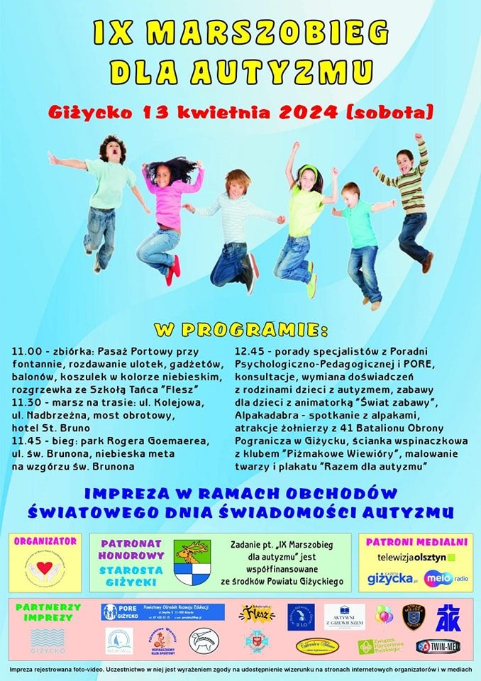IX Marszobieg dla Autyzmu – 13.04, Pasaż Portowy