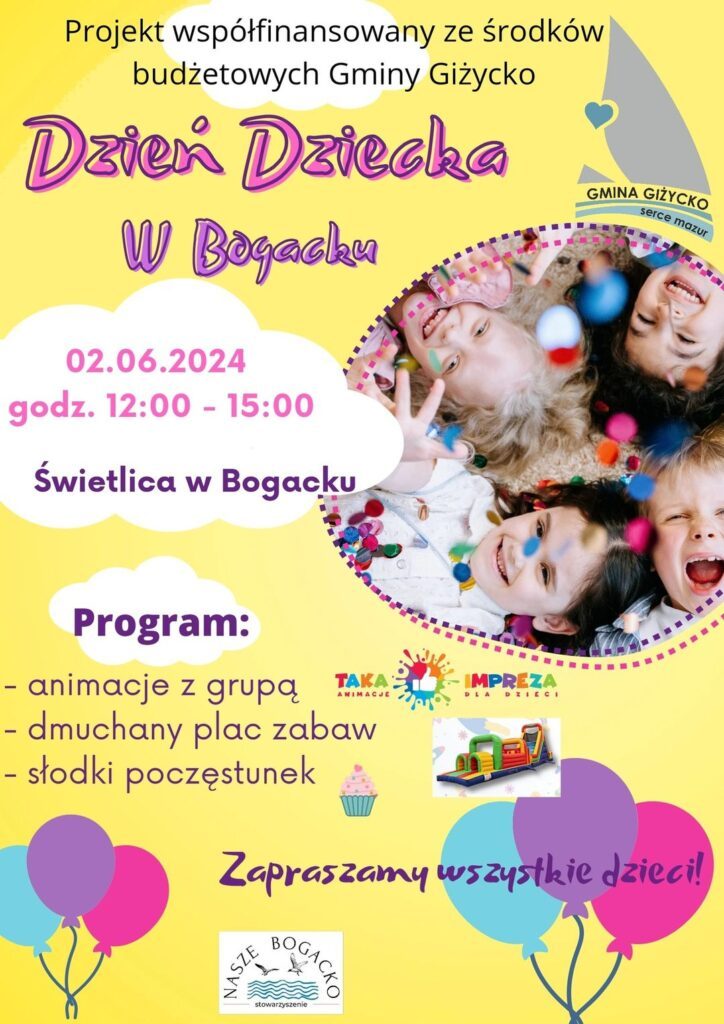 Dzień Dziecka w Bogacku 2.06.2024