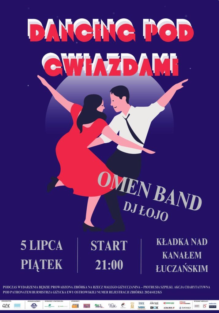 Dancing pod Gwiazdami, 5.07.2024, Kładka nad Kanałem Łuczyńskim