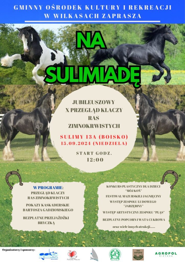 Sulimiada – X Przegląd Kłączy Ras Zimnokrwistych – 15.09.2024, Sulimy