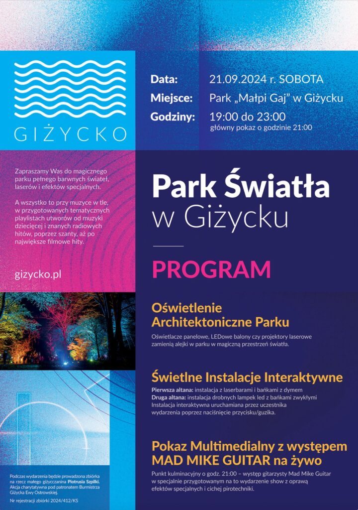 Park Światła w Małpim Gaju, 21.09.2024