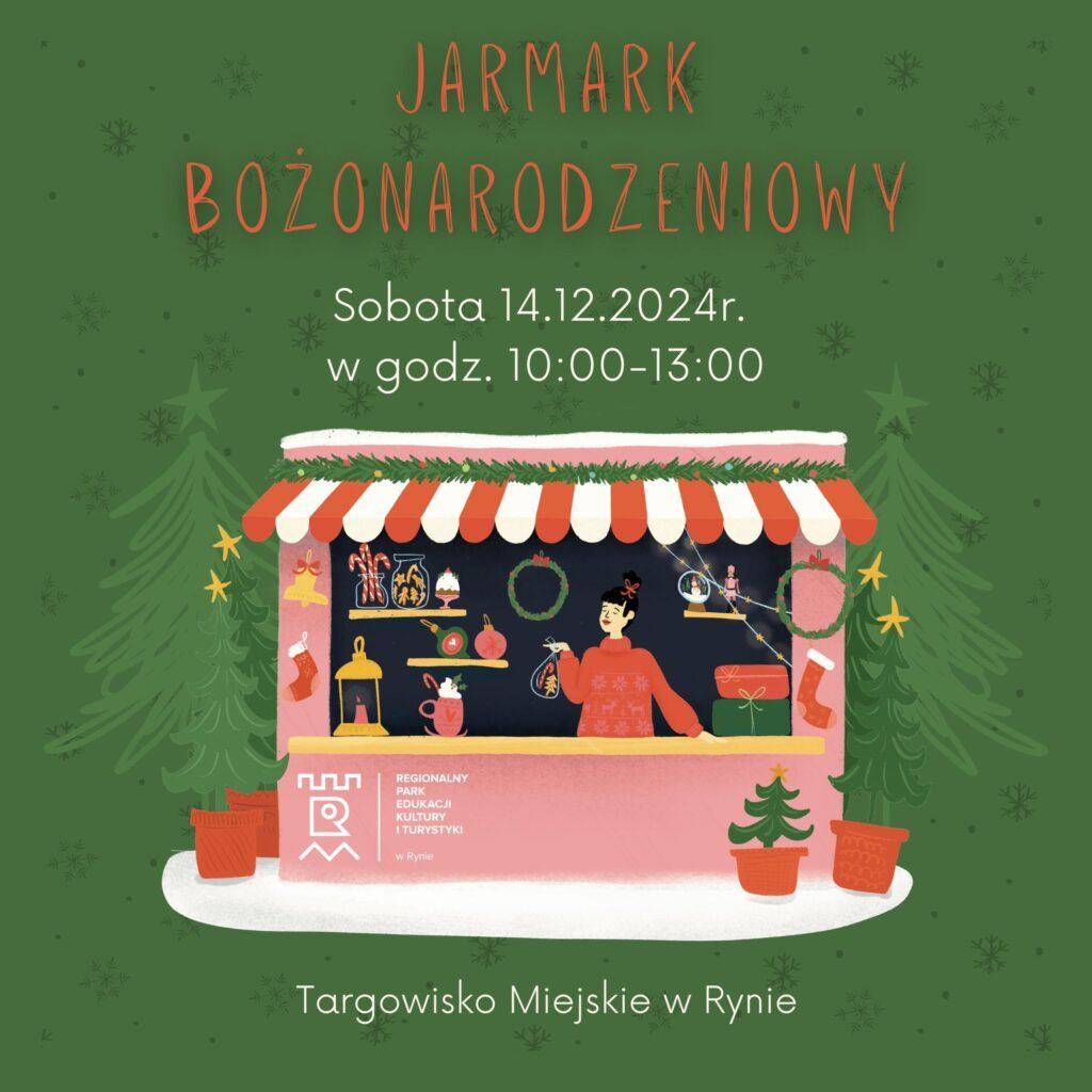 Jarmark Bożonarodzeniowy w Rynie, 14.12.2024, Targowisko miejskie w Rynie