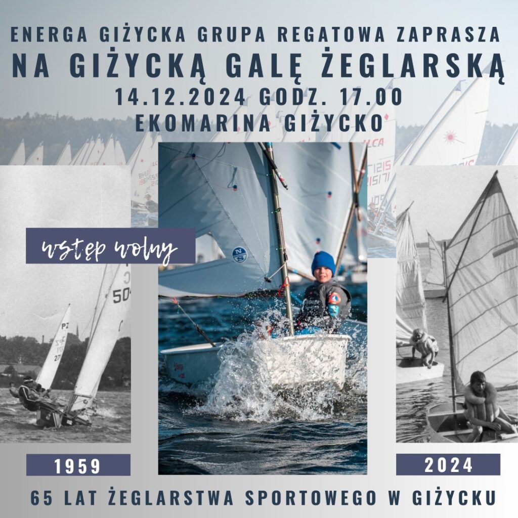 Giżycka Gala Żeglarska, 14.12.2024, g. 17.00 Ekomarina