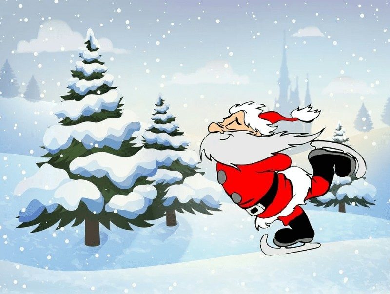 Mikołajki na lodowisku, 6.12.2024, Mazurskie Centrum Sportów Lodowych w Giżycku