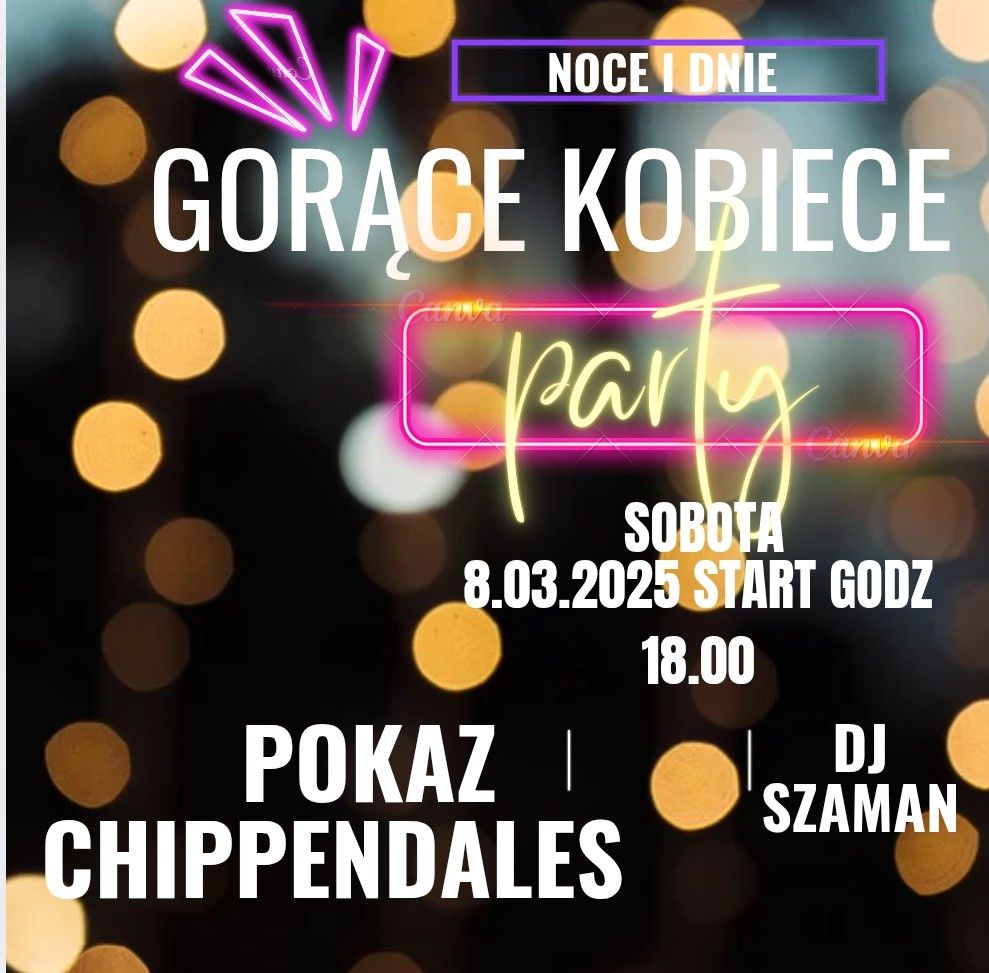 Gorące kobiece party w restauracji Noce i Dnie, 8 marca 2025, Pierkunowo