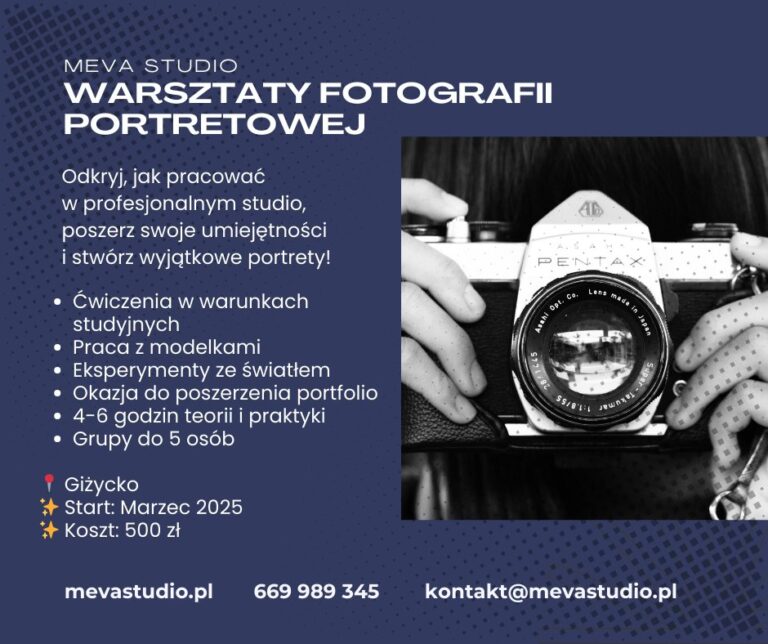 Odkryj Magię Portretu – Warsztaty fotograficzne