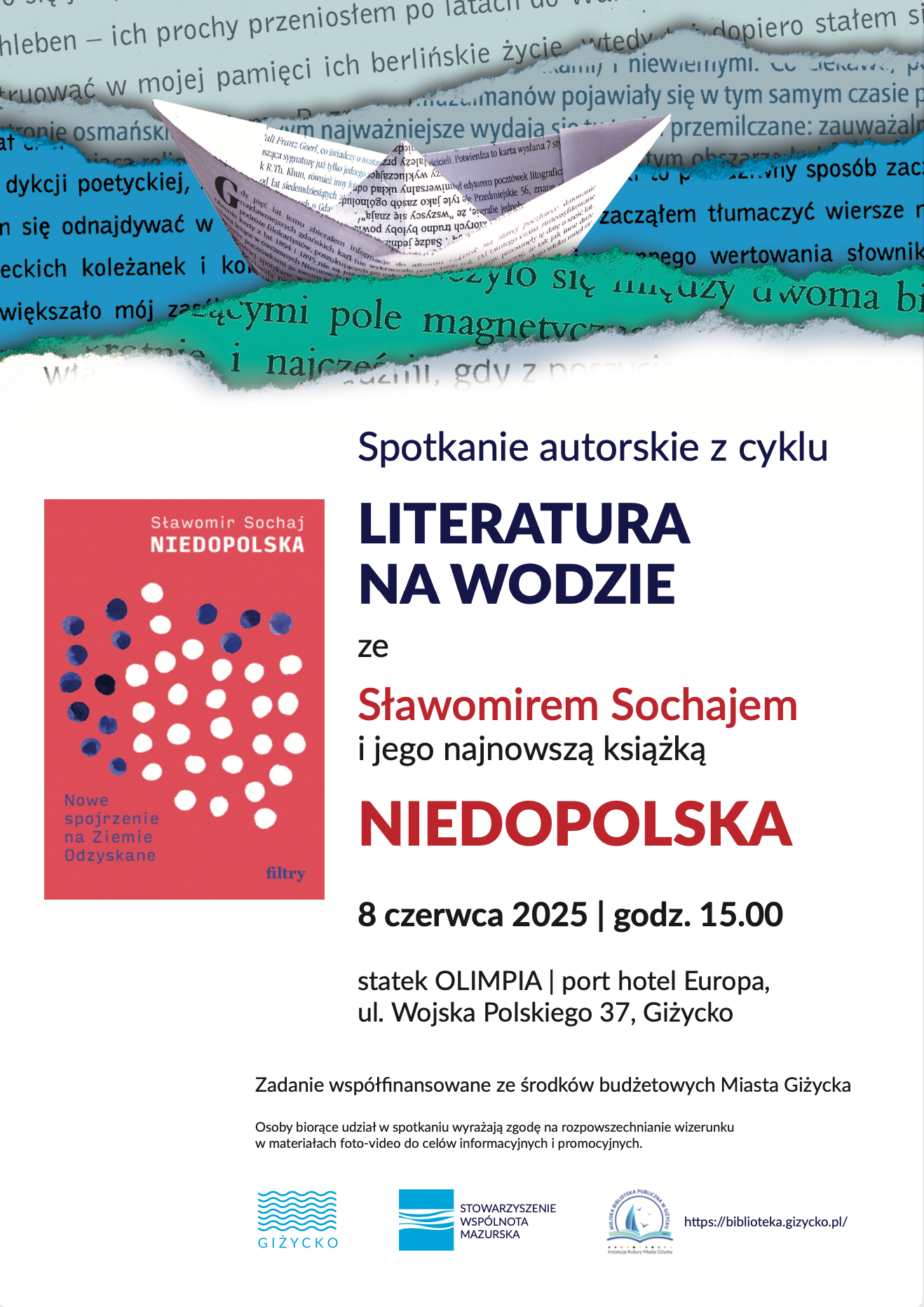 Literatura na wodzie - Sławomir Sochaj Giżycko