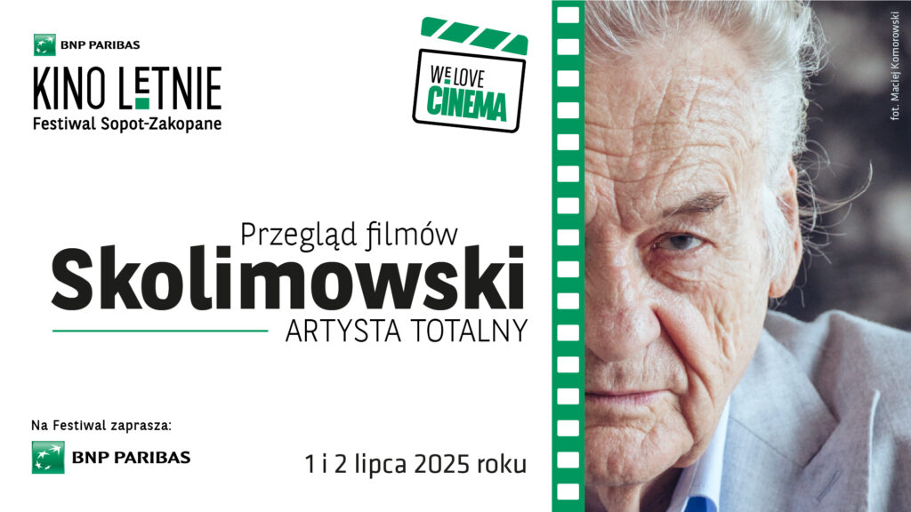 Uroczyste otwarcie festiwalu BNP Paribas Kino Letnie w Giżycku z Jerzym Skolimowskim