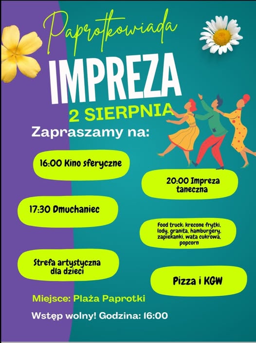 Paprotkowiada 2025 – rodzinna zabawa nad jeziorem!