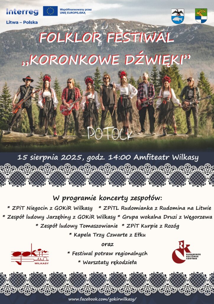 Folklor Festiwal „Koronkowe Dźwięki” w Wilkasach