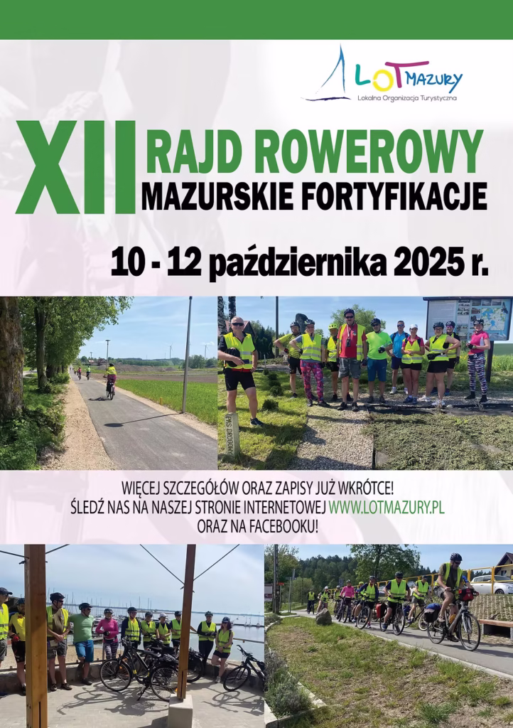 XII Rajd Rowerowy „Mazurskie Fortyfikacje”