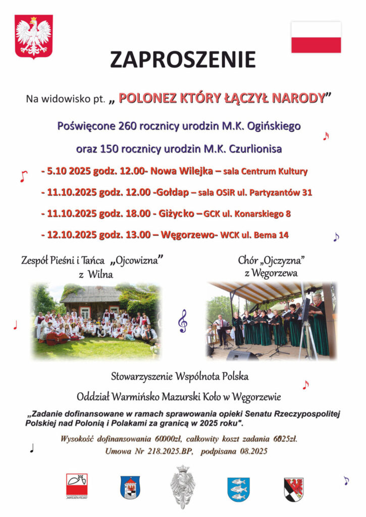 „Polonez, który łączył narody” – widowisko muzyczne