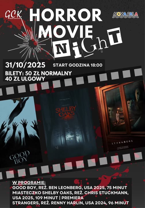 Horror Movie Night w Kinie Nowa Fala