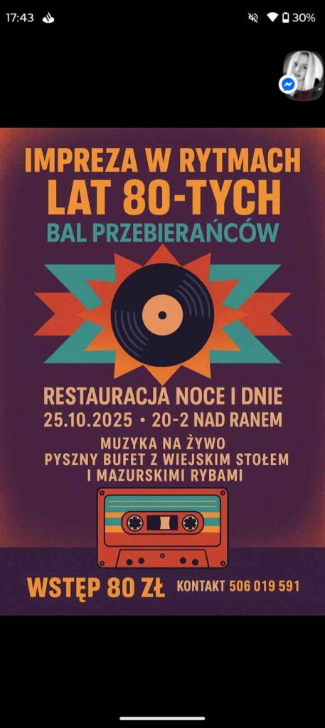 Bal przebierańców w rytmach lat 80-tych