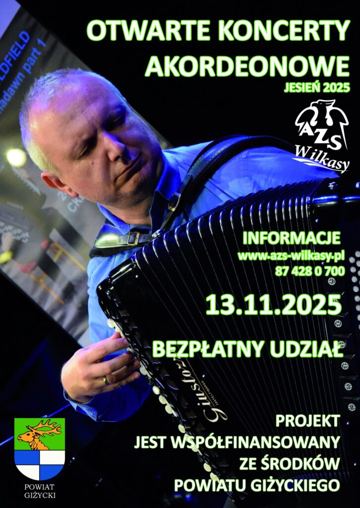 Otwarty Koncert Akordeonowy w Wilkasach