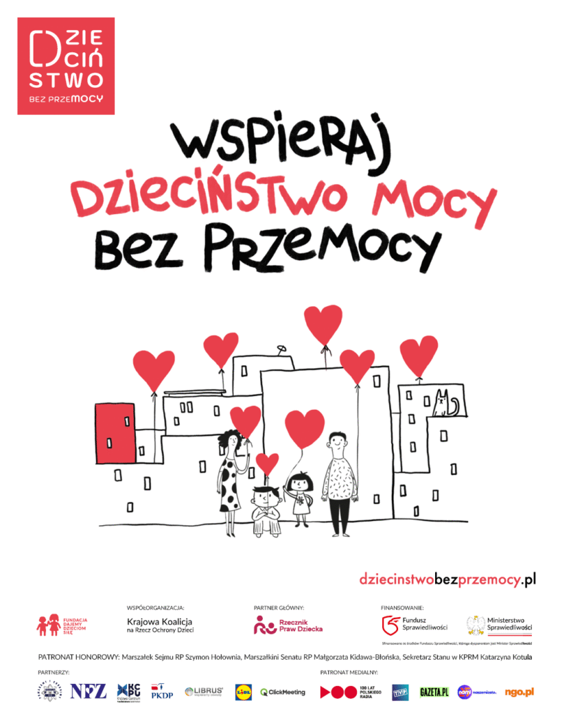 Polska przeciw przemocy wobec dzieci – startuje druga edycja kampanii „Dzieciństwo bez Przemocy”
