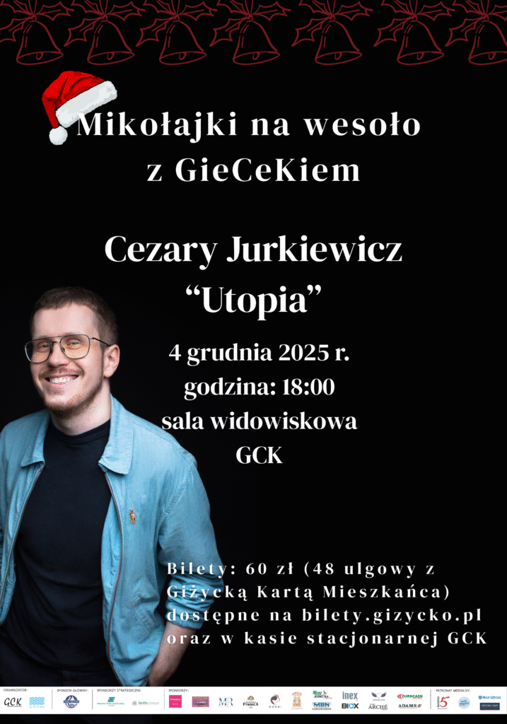 STAND-UP – Cezary Jurkiewicz z najnowszym programem: „Utopia”