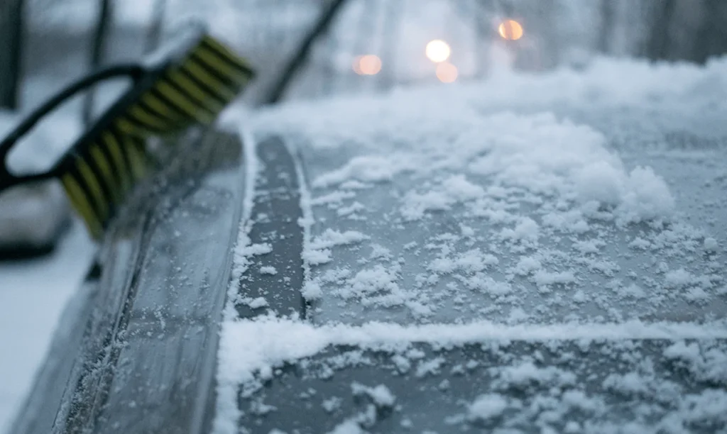 Mandat do 3000 zł za nieodśnieżone auto! Sprawdź, co grozi za zaniedbanie zimowe