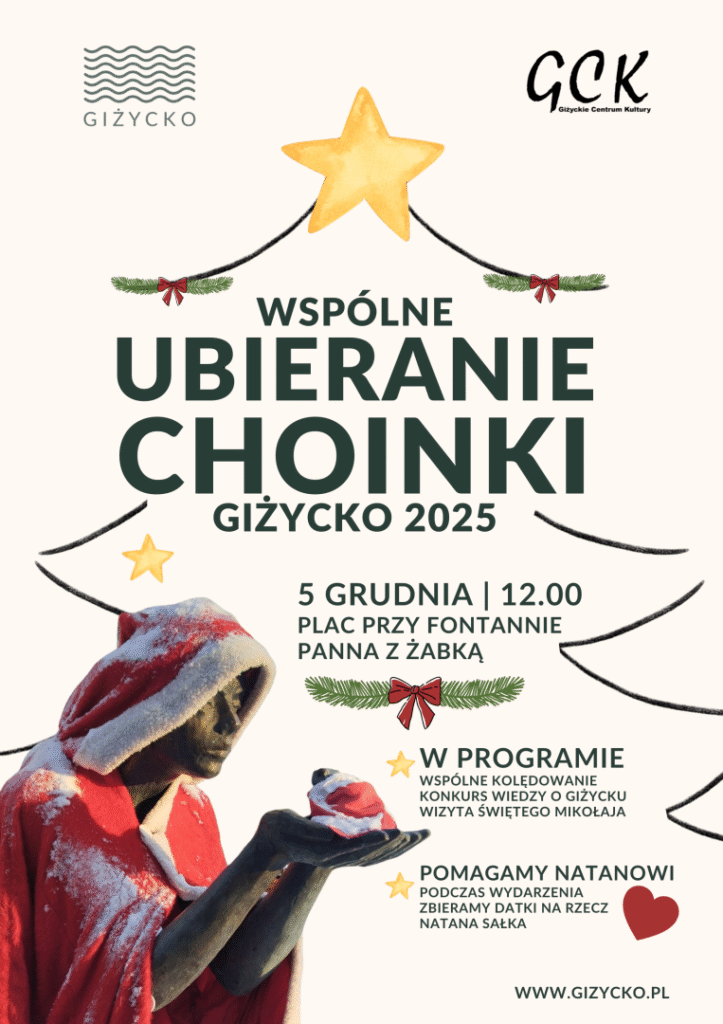 Wspólne Ubieranie Choinki – Giżycko 2025