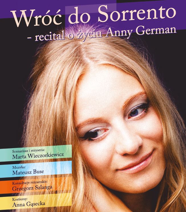 „Wróć do Sorrento” – recital o życiu Anny German w Wydminach