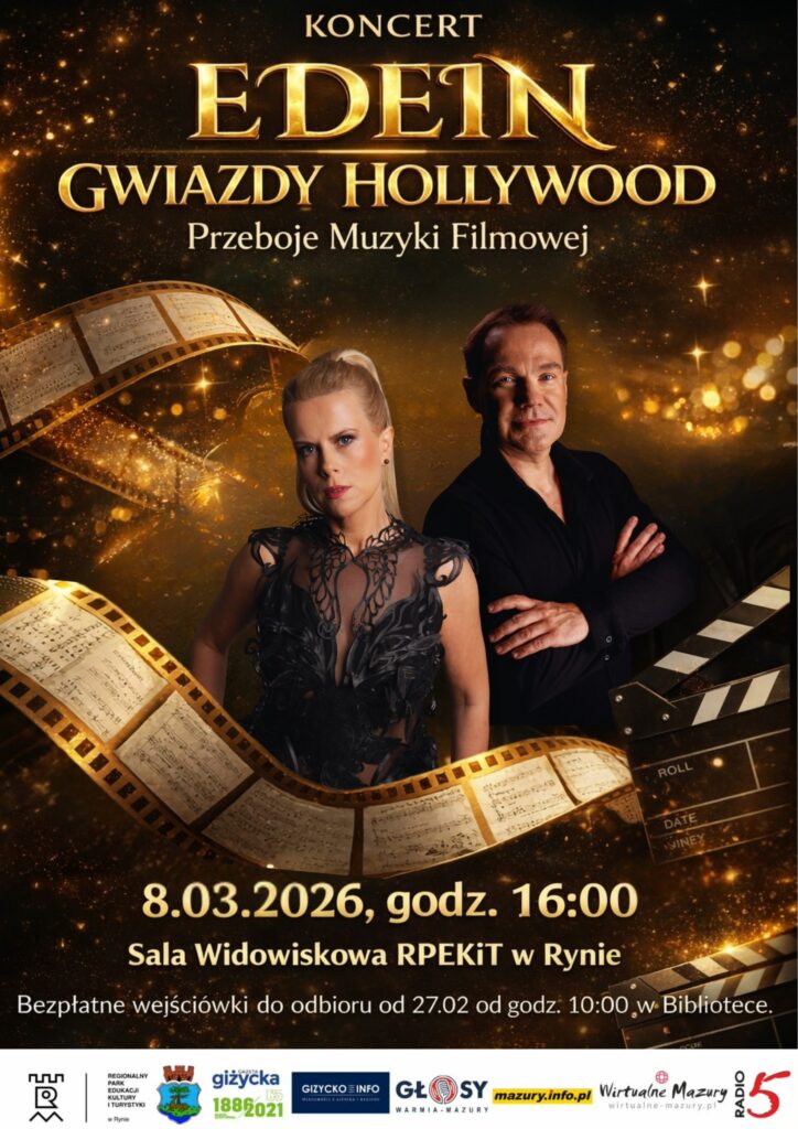 Koncert z okazji Dnia Kobiet | EDEIN – Gwiazdy Hollywood. Przeboje Muzyki Filmowej
