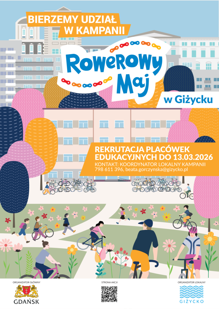 Rowerowy Maj w Giżycku. Dołączamy do największej kampanii rowerowej w Polsce