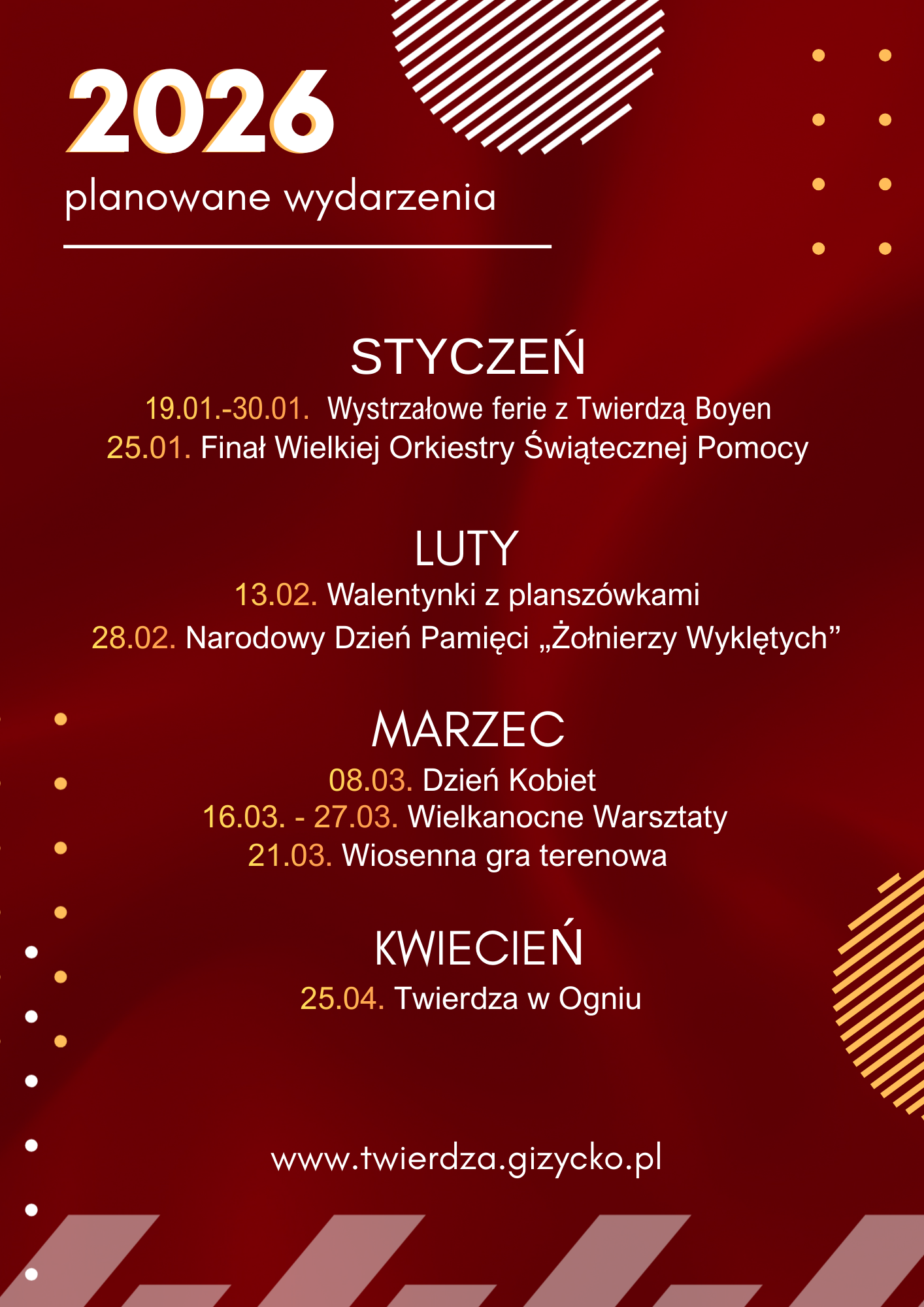 W Twierdzy Boyen w 2026 roku będzie się działo. Poznaliśmy plan wydarzeń