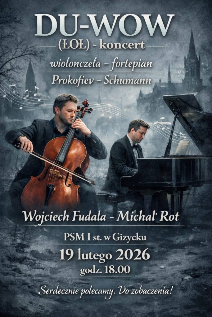 Koncert DU-WOW | wiolonczela – fortepian