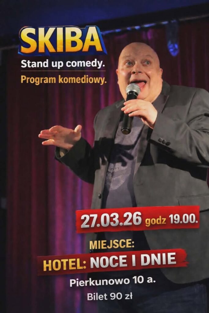 Krzysztof Skiba wystąpi w Pierkunowie. Program komediowy już 27 marca