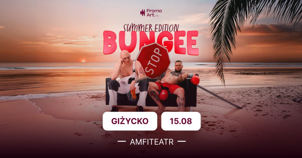 Bungee Summer Edition Giżycko 2026. Letnia energia w Amfiteatrze