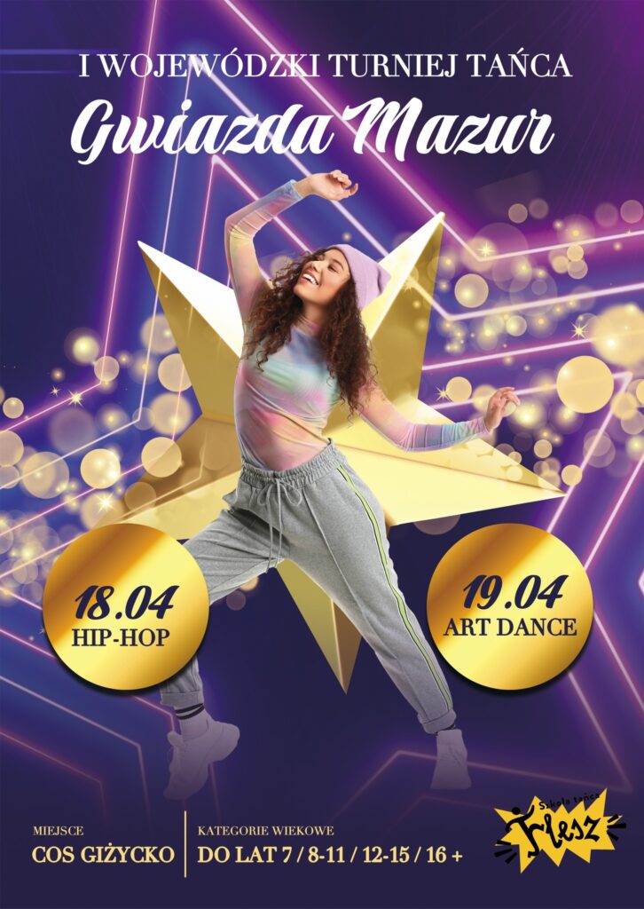 I Wojewódzki Turniej Tańca „Gwiazda Mazur” w Giżycku