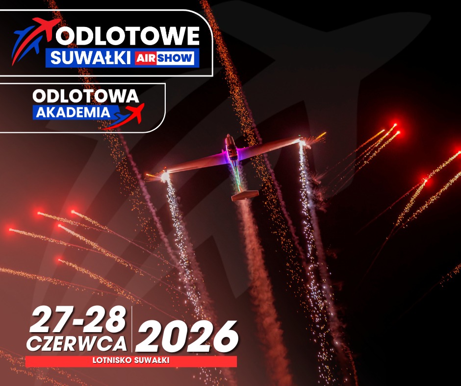 Odlotowe Suwałki Air Show 2026 – dwa dni pokazów, bilety i najważniejsze informacje