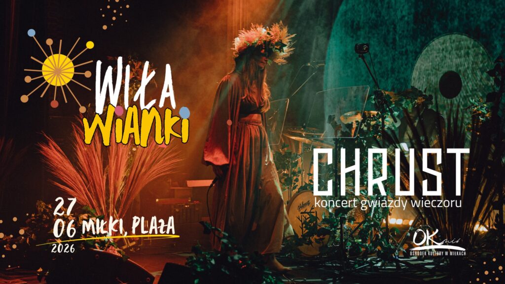 Wiła Wianki na plaży w Miłkach 2026. Słowiański klimat, folk i koncert zespołu CHRUST