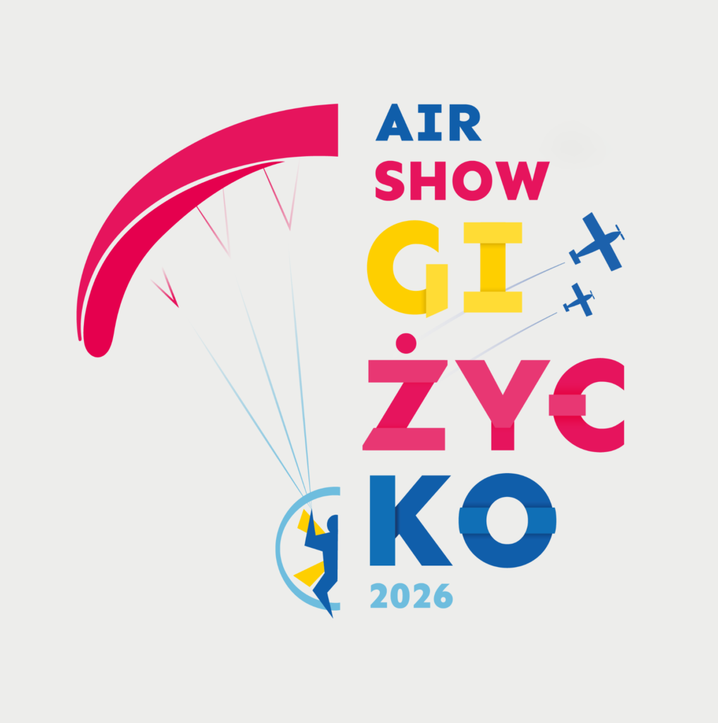 Oficjalne logo Giżycko AirShow 2026