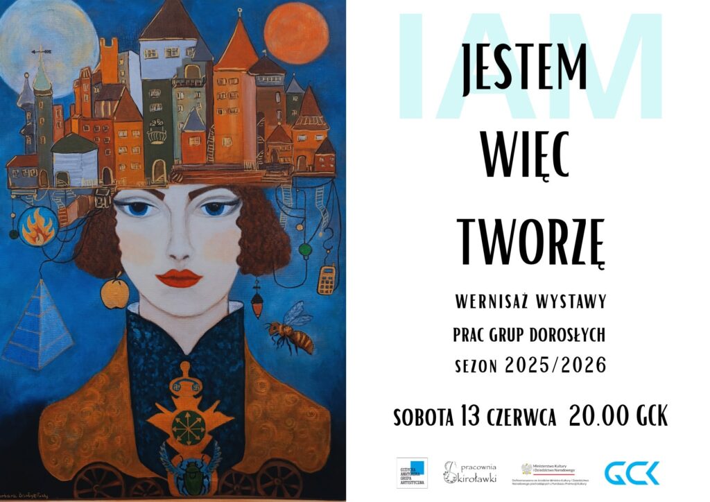 „Jestem, więc tworzę” w Giżyckim Centrum Kultury. Wernisaż wystawy prac grup dorosłych