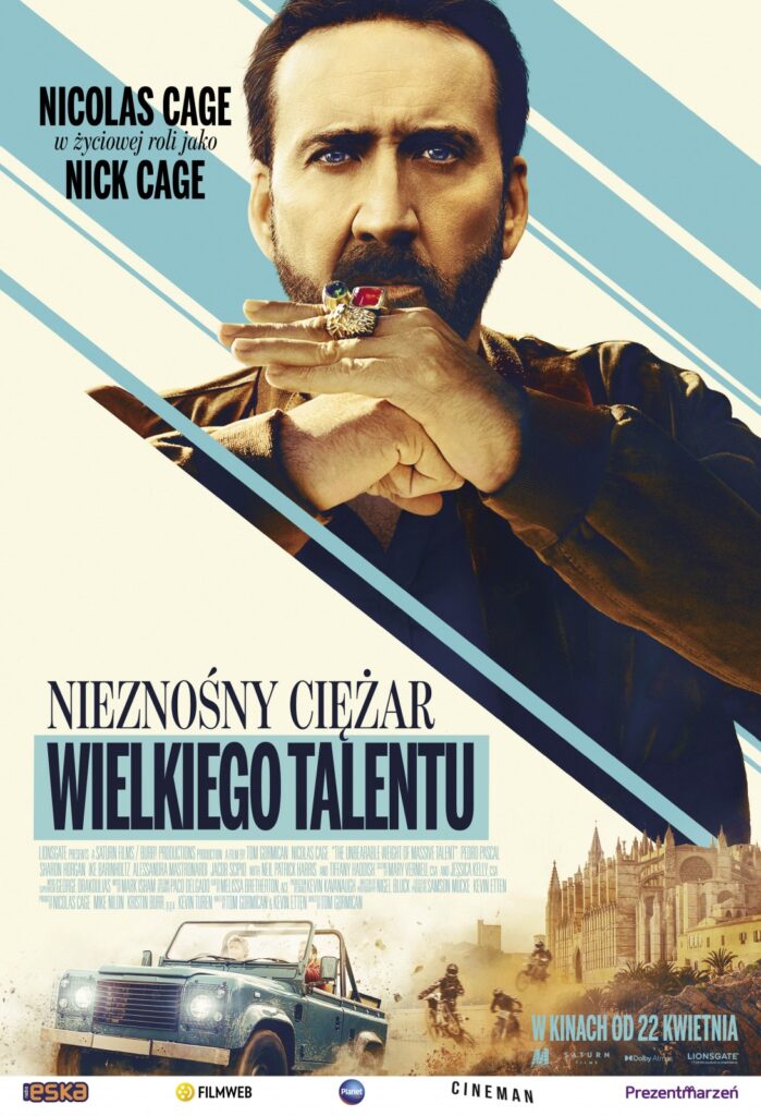 Kino letnie w Giżycku: „Nieznośny ciężar wielkiego talentu” w Porcie Ekomarina