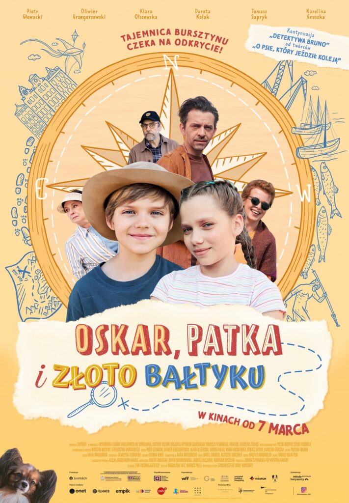 Kino letnie w Giżycku: „Oskar, Patka i Złoto Bałtyku” w Porcie Ekomarina