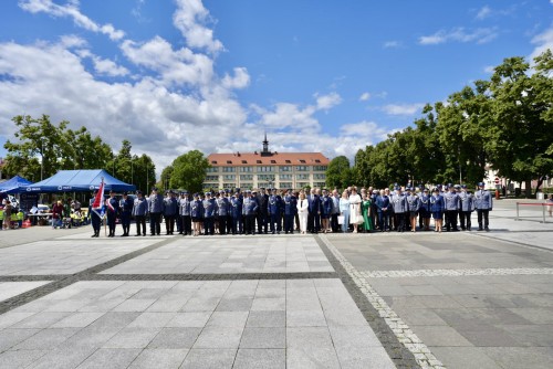 Uroczyste obchody Święta Policji w Giżycku