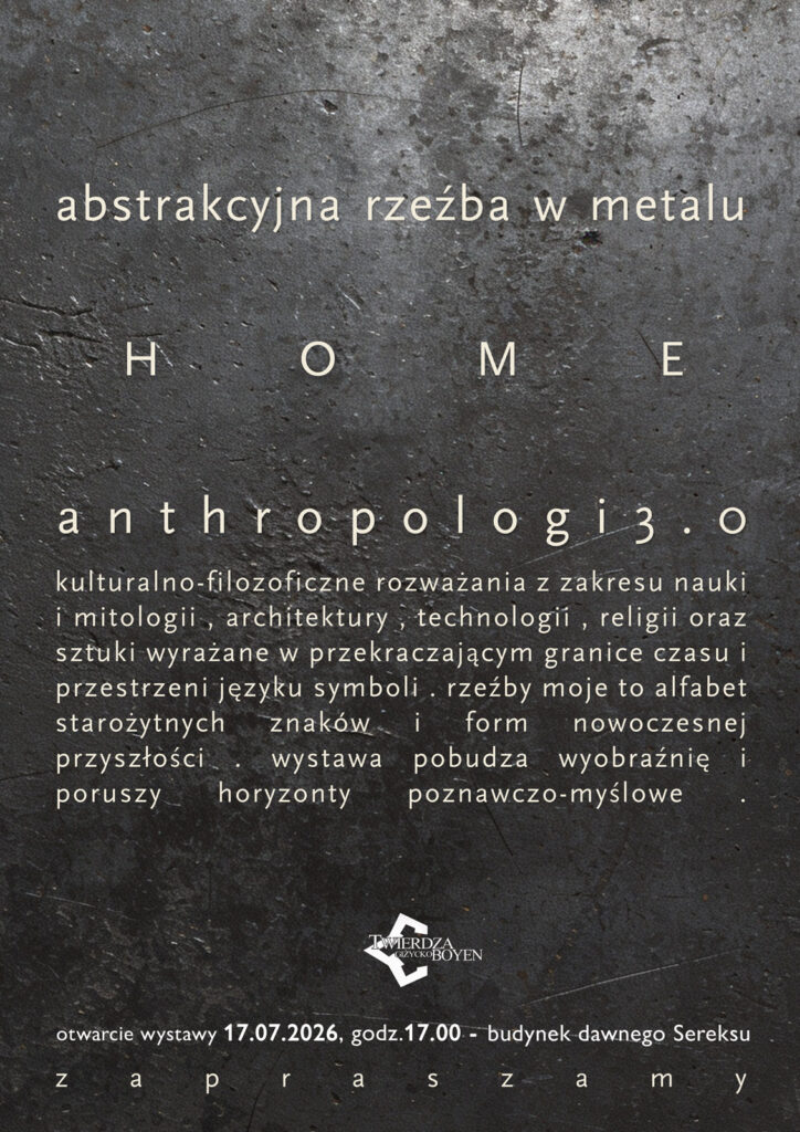 Abstrakcyjna Rzeźba w Metalu w Giżycku. Wernisaż 17 lipca w dawnym Sereksie