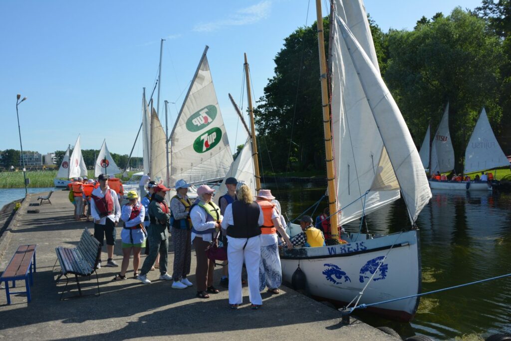 Portowa część XXII Festiwalu Sportów Wodnych Osób Niepełnosprawnych